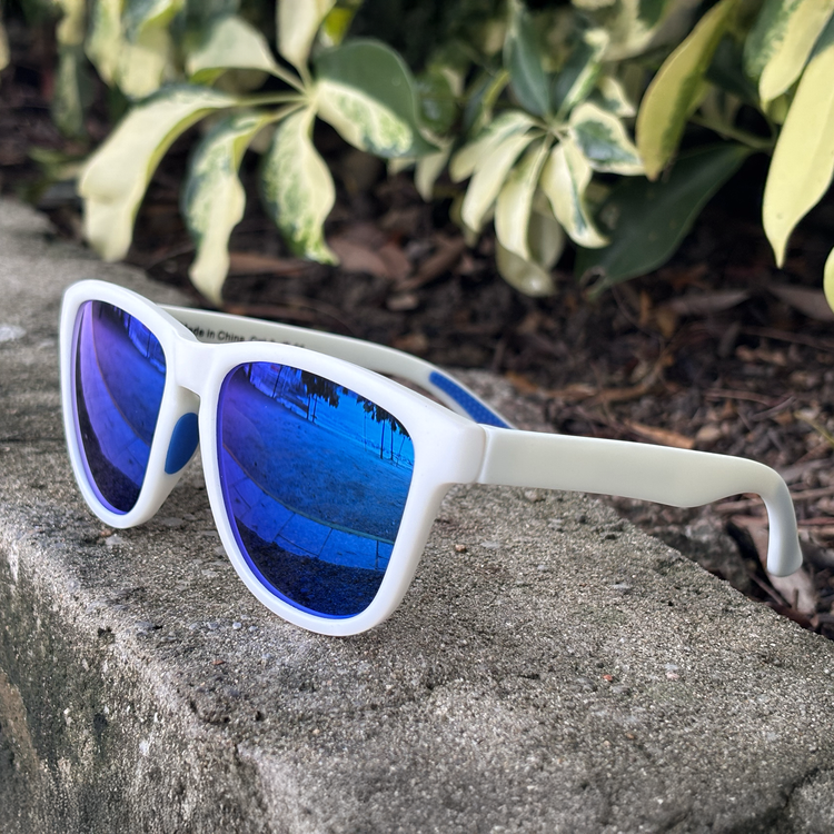 Signature Performance Sunglasses - Clear Blue