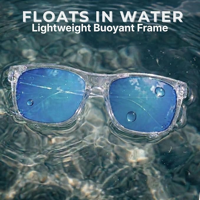 WaveRider Floating Polarized Sunglasses - Ocean Breeze