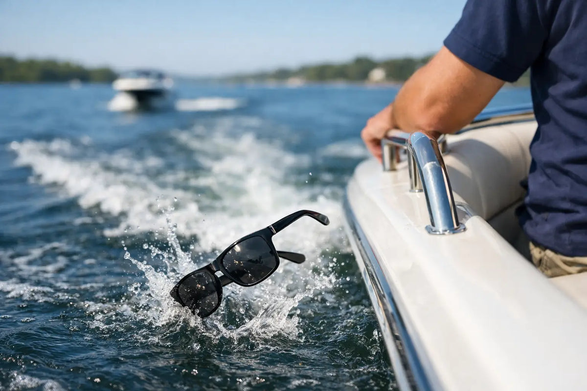 Why Sunglasses Fall Off Boating and How to Stop It
