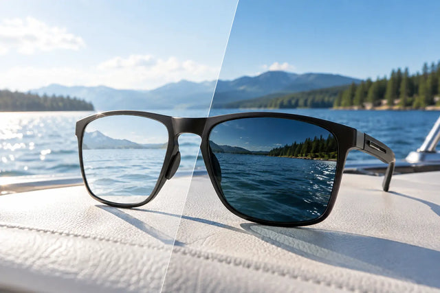 Photochromic Polarized Lenses on the Water