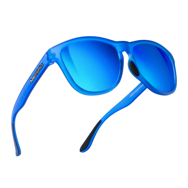 Blue Drifter Floating Sunglasses Side View