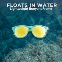 Signature Floating Polarized Sunglasses - Citrus Gaze