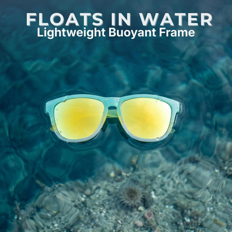 Signature Floating Polarized Sunglasses - Citrus Gaze