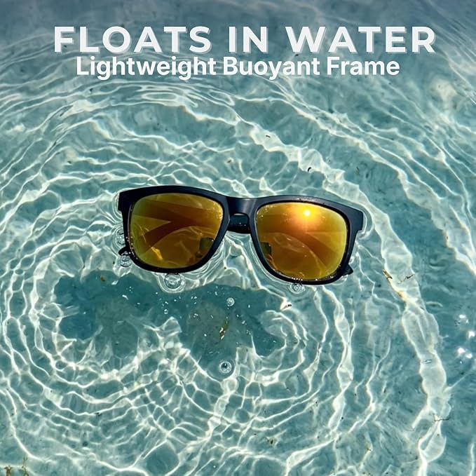 Signature Floating Polarized Sunglasses - Sunset